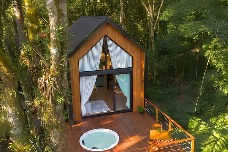 Cabana para dois com hidromassagem - Lune