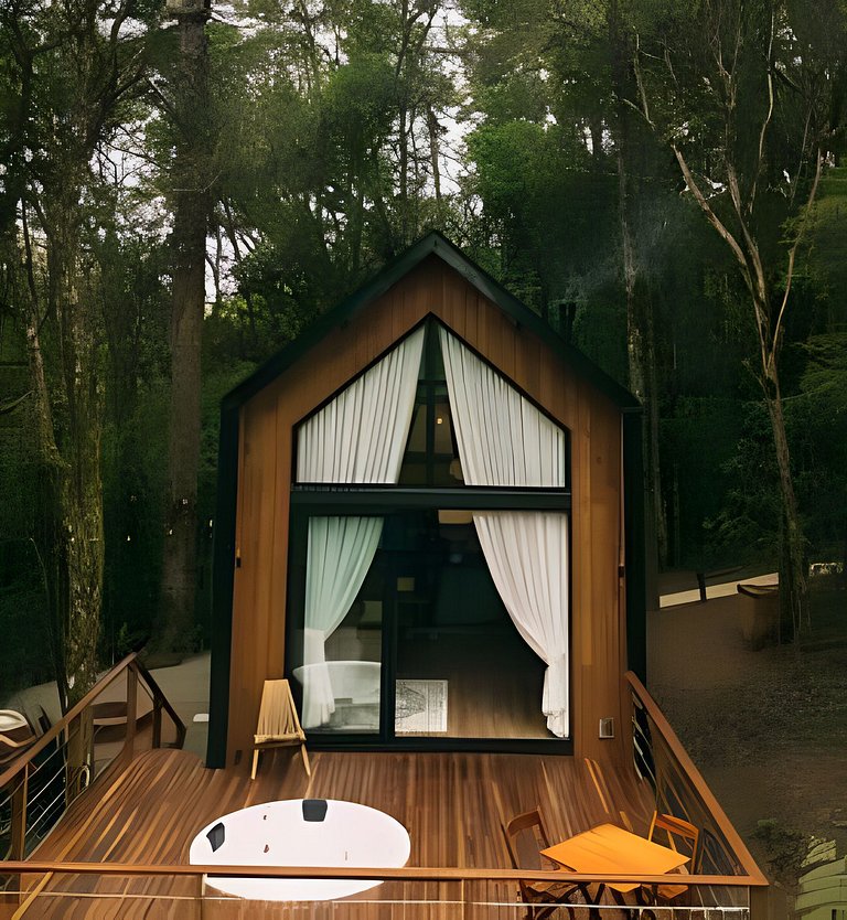 Cabana para dois com hidromassagem - Lune