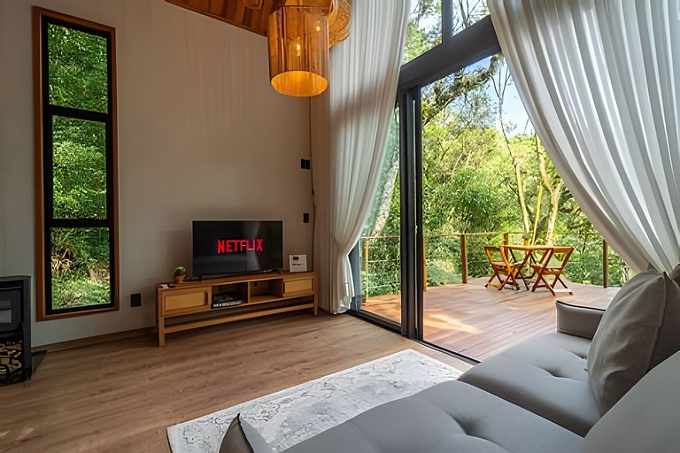 Cabana para dois com hidromassagem - Lune