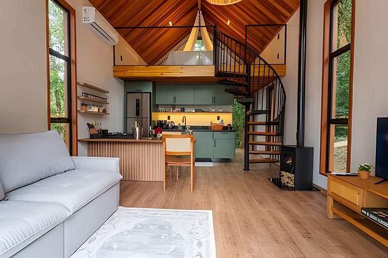 Cabana para dois com hidromassagem - Lune