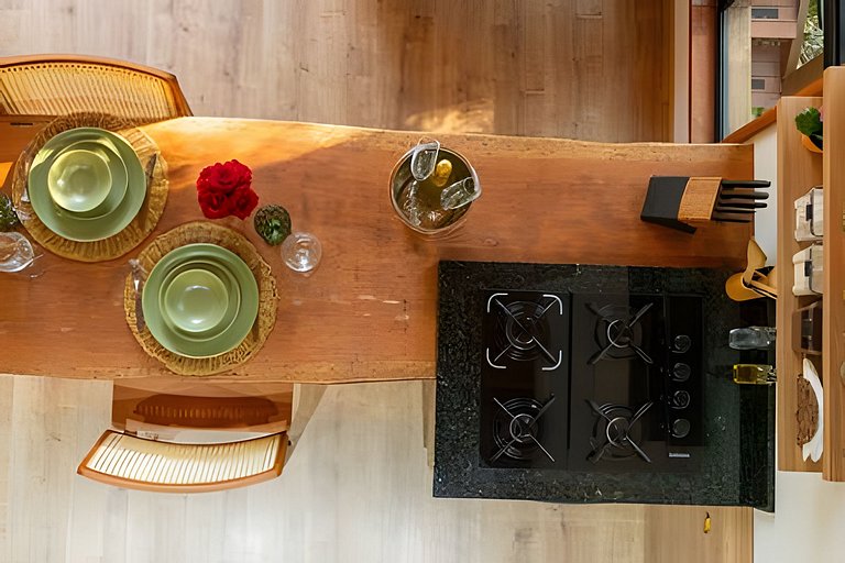 Cabana para dois com hidromassagem - Lune