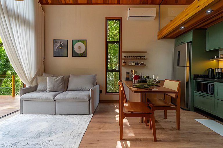 Cabana para dois com hidromassagem - Lune