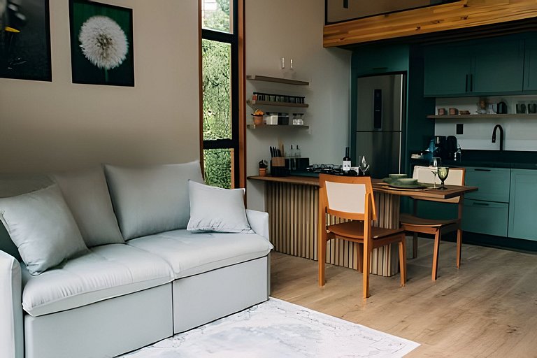 Cabana para dois com hidromassagem - Lune