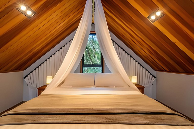 Cabana para dois com hidromassagem - Lune