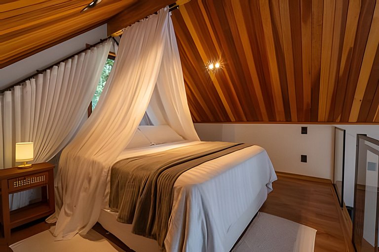 Cabana para dois com hidromassagem - Lune