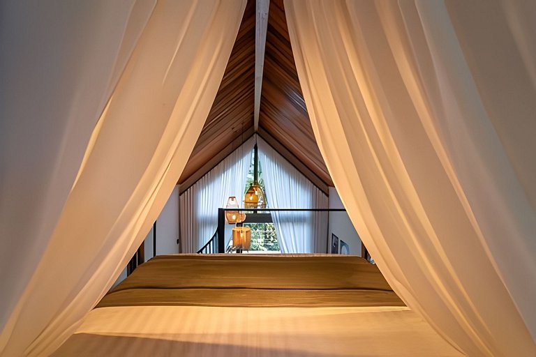 Cabana para dois com hidromassagem - Lune