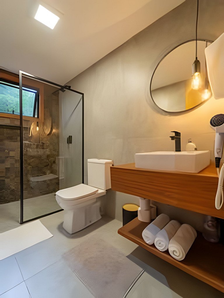 Cabana para dois com hidromassagem - Lune