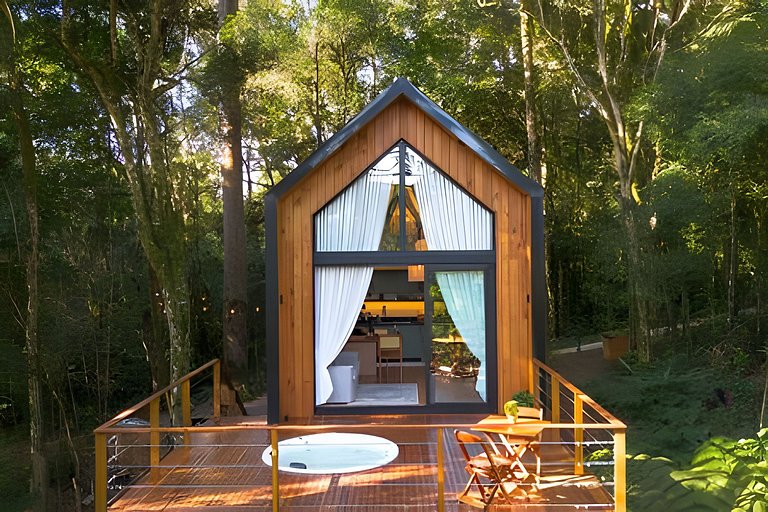 Cabana para dois com hidromassagem - Lune