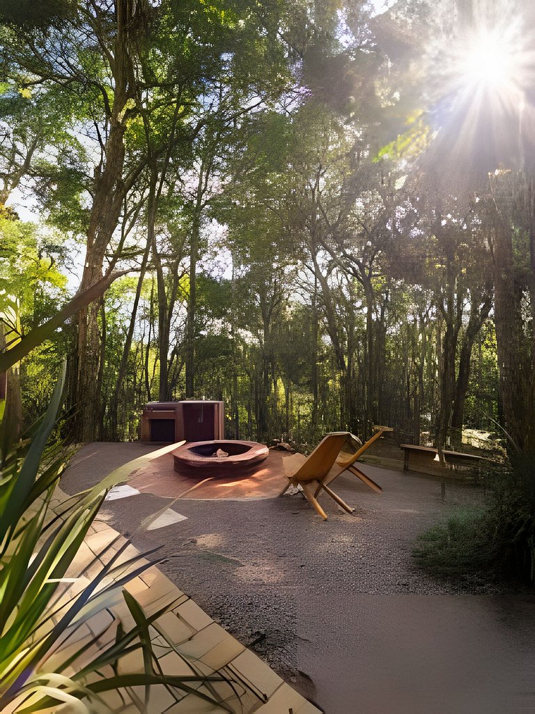Cabana para dois com hidromassagem - Lune