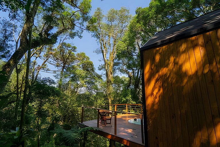 Cabana para dois com hidromassagem - Lune