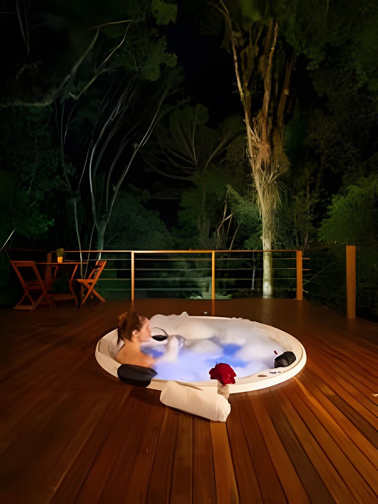 Cabana para dois com hidromassagem - Lune