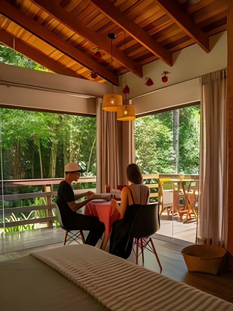Cabana com hidromassagem para casal - Soleil Dandelion Caban
