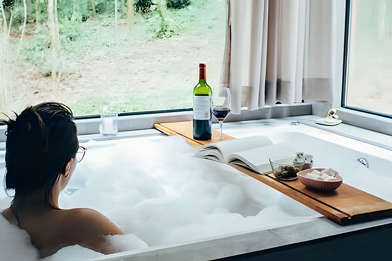 Cabana com hidromassagem para casal - Soleil Dandelion Caban