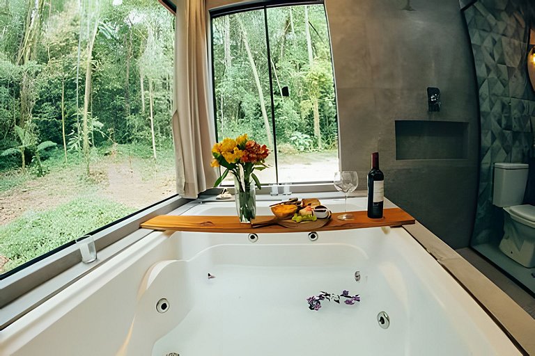 Cabana com hidromassagem para casal - Soleil Dandelion Caban