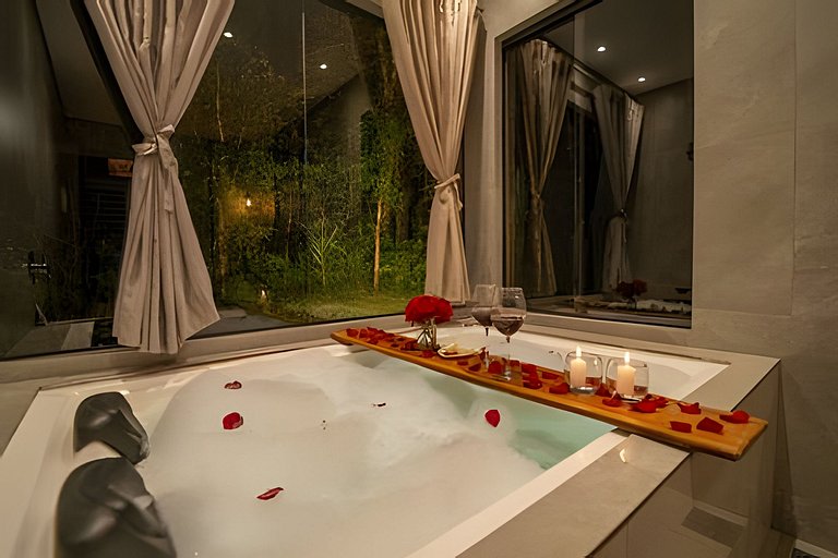 Cabana com hidromassagem para casal - Soleil Dandelion Caban