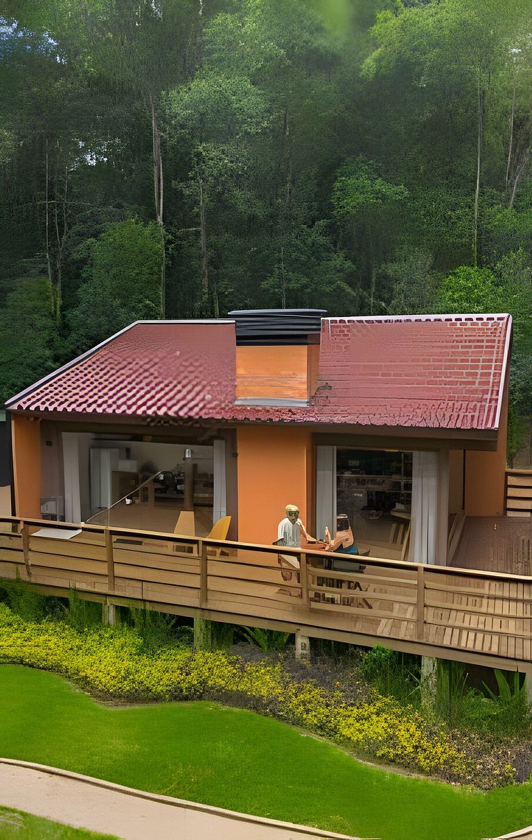 Cabana com hidromassagem para casal - Soleil Dandelion Caban