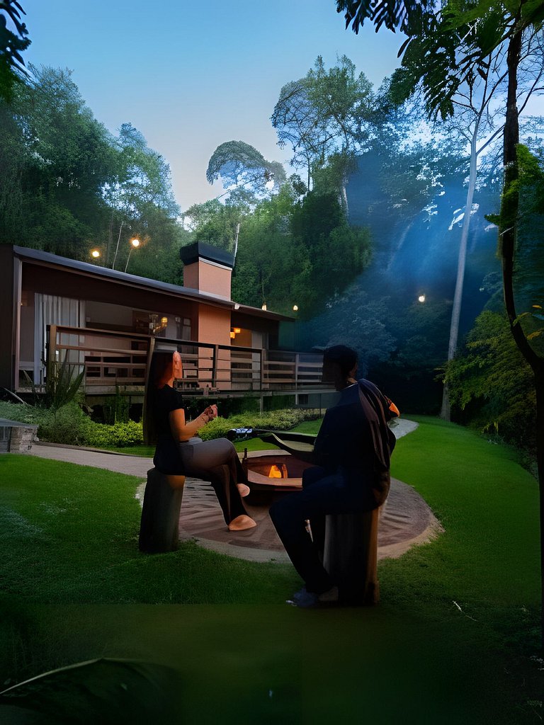 Cabana com hidromassagem para casal - Soleil Dandelion Caban