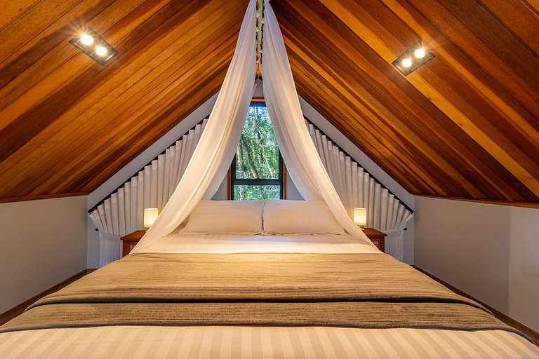 Cabana para dois com hidromassagem - Lune